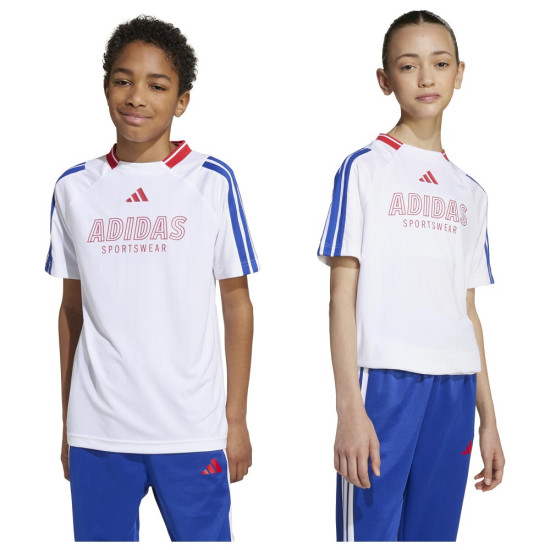 Adidas Παιδική κοντομάνικη μπλούζα House of Tiro Tee Adidas Παιδική κοντομάνικη μπλούζα House of Tiro Tee